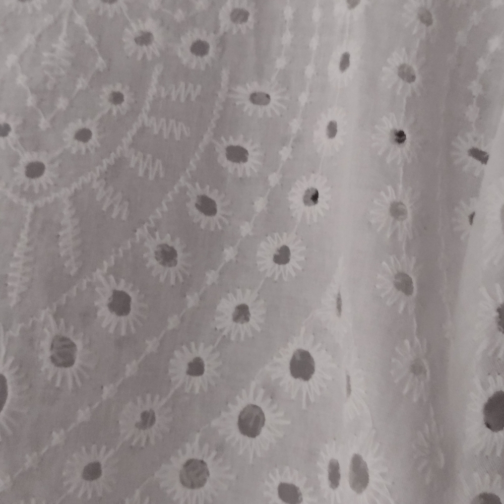 Eyelet white dress.Size XL - Picture 2 of 9